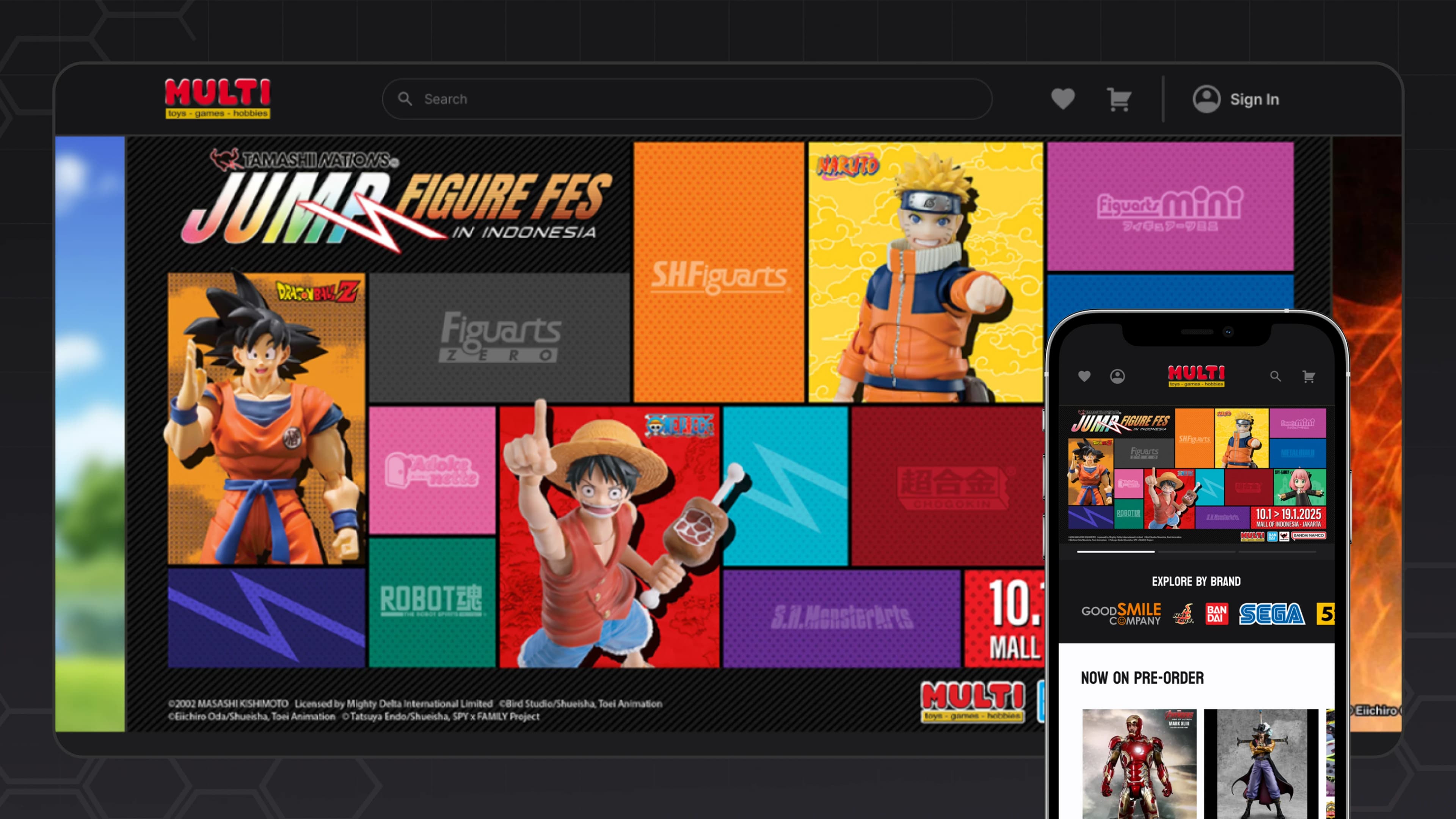 MULTI Toys — Structuring Collectible Shopping Through Clearer Discovery and Purchase Cues