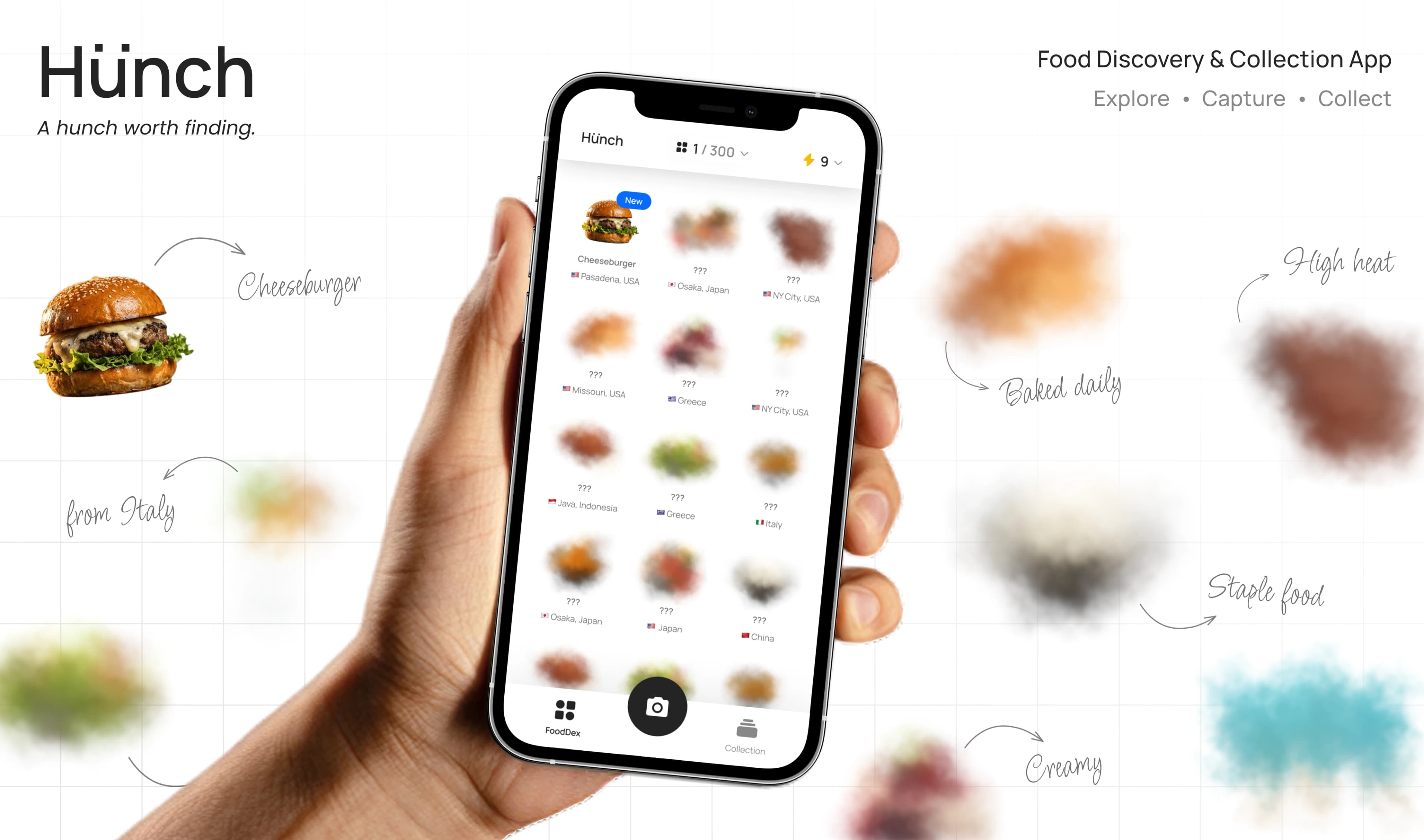 Hunch — Designing a Food Discovery and Collection Experience