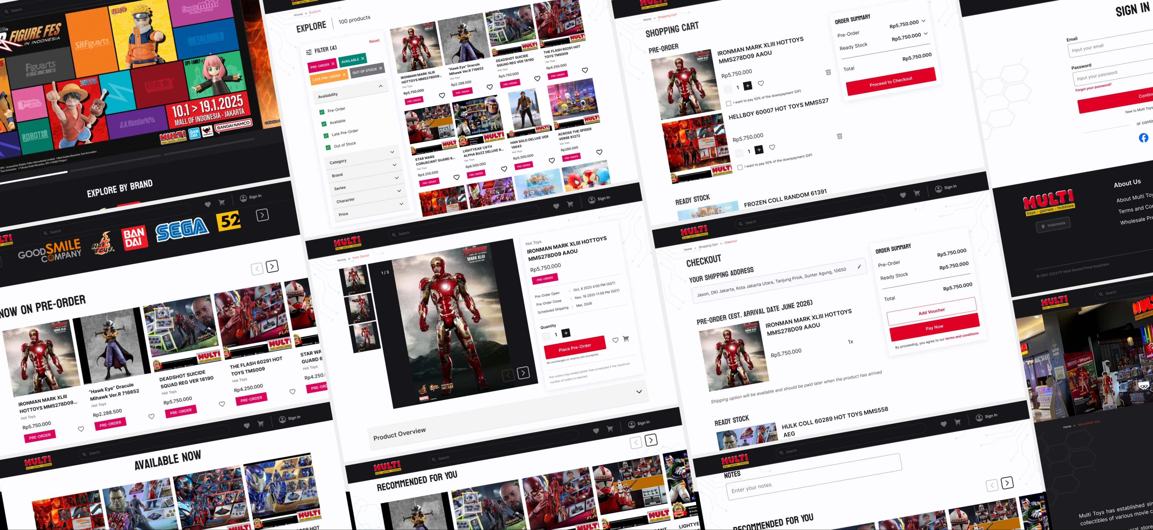Final MULTI Toys website direction