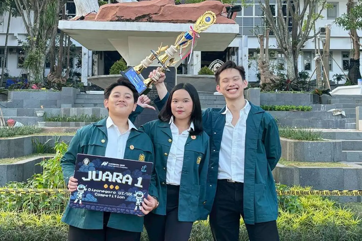 Champion of Diponegoro UX Competition (DUC) 2025.
