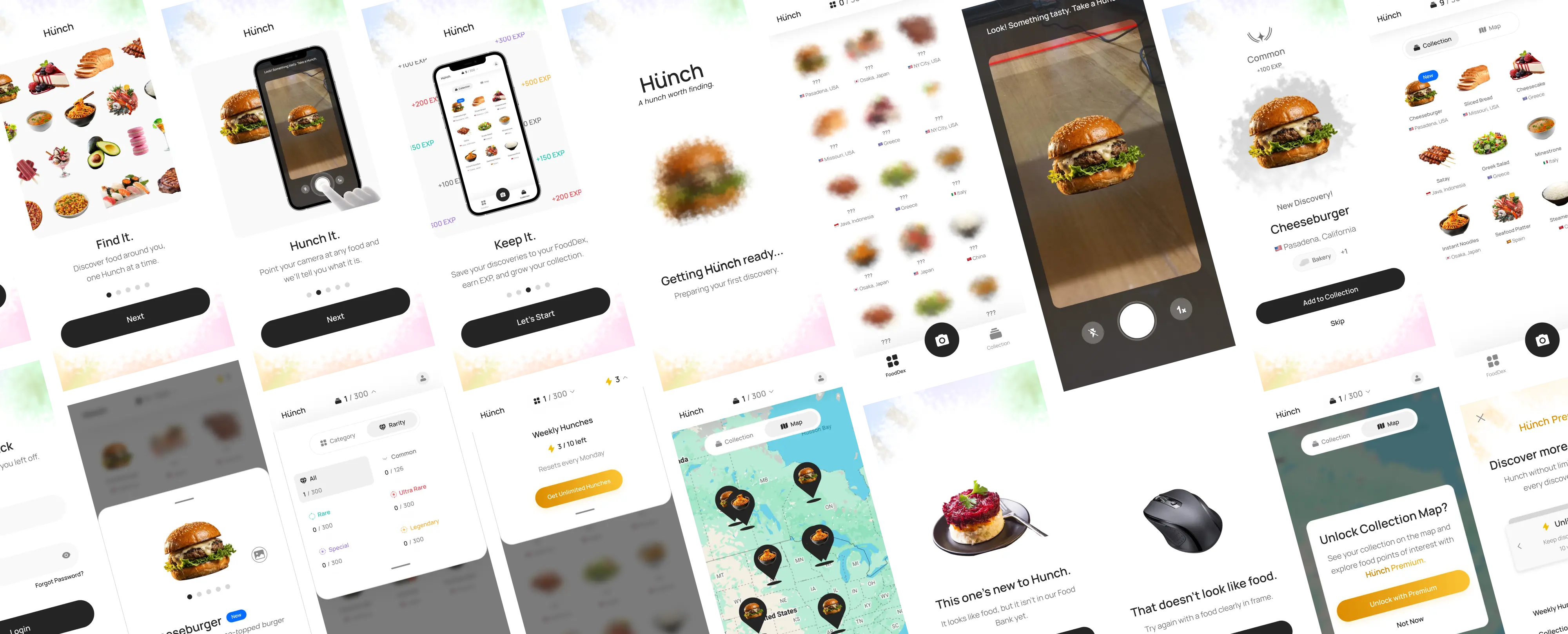 Temporary image for the final Hunch product composition and reusable design system.
